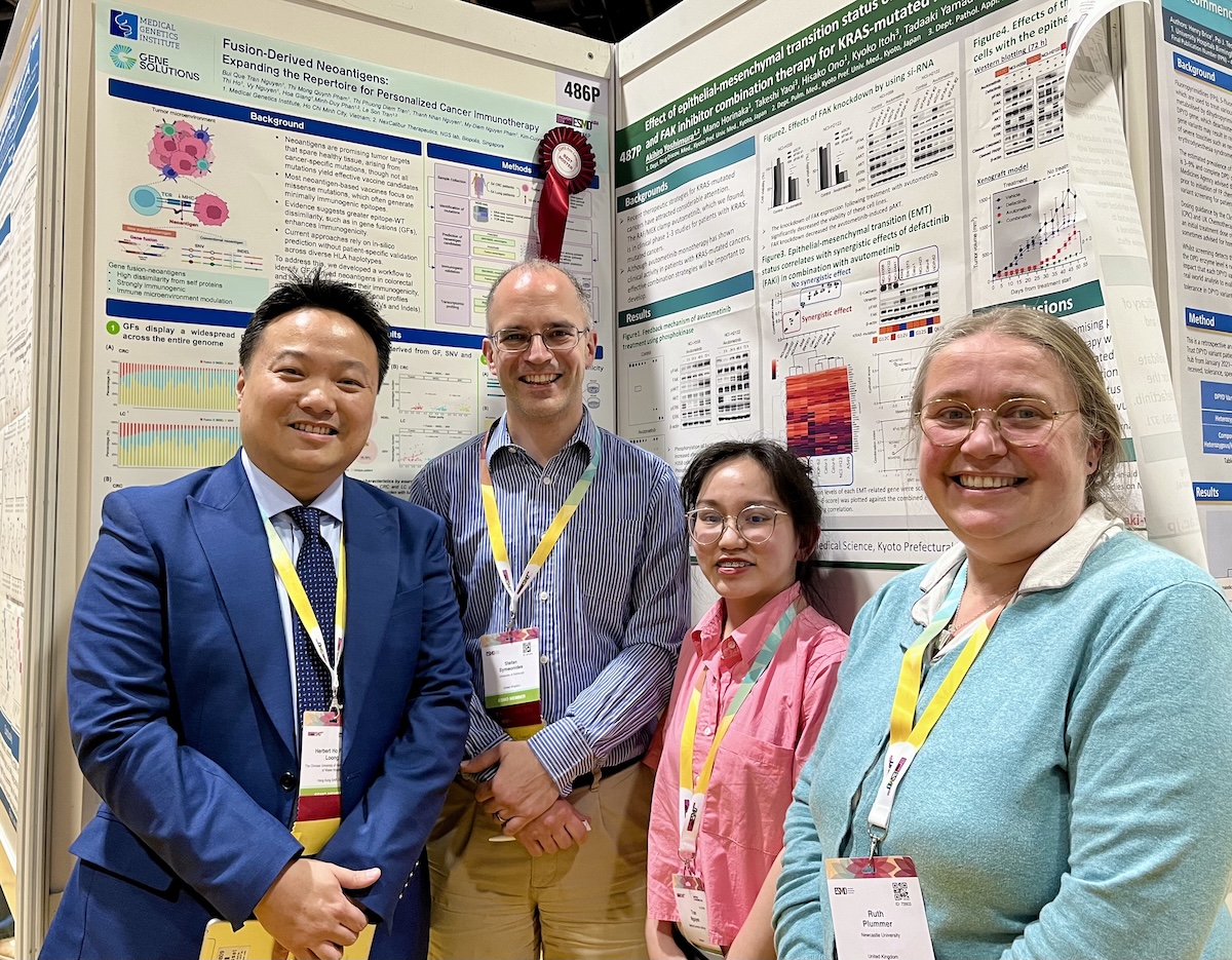 Best Poster Award at ESMO ASIA Congress 2024